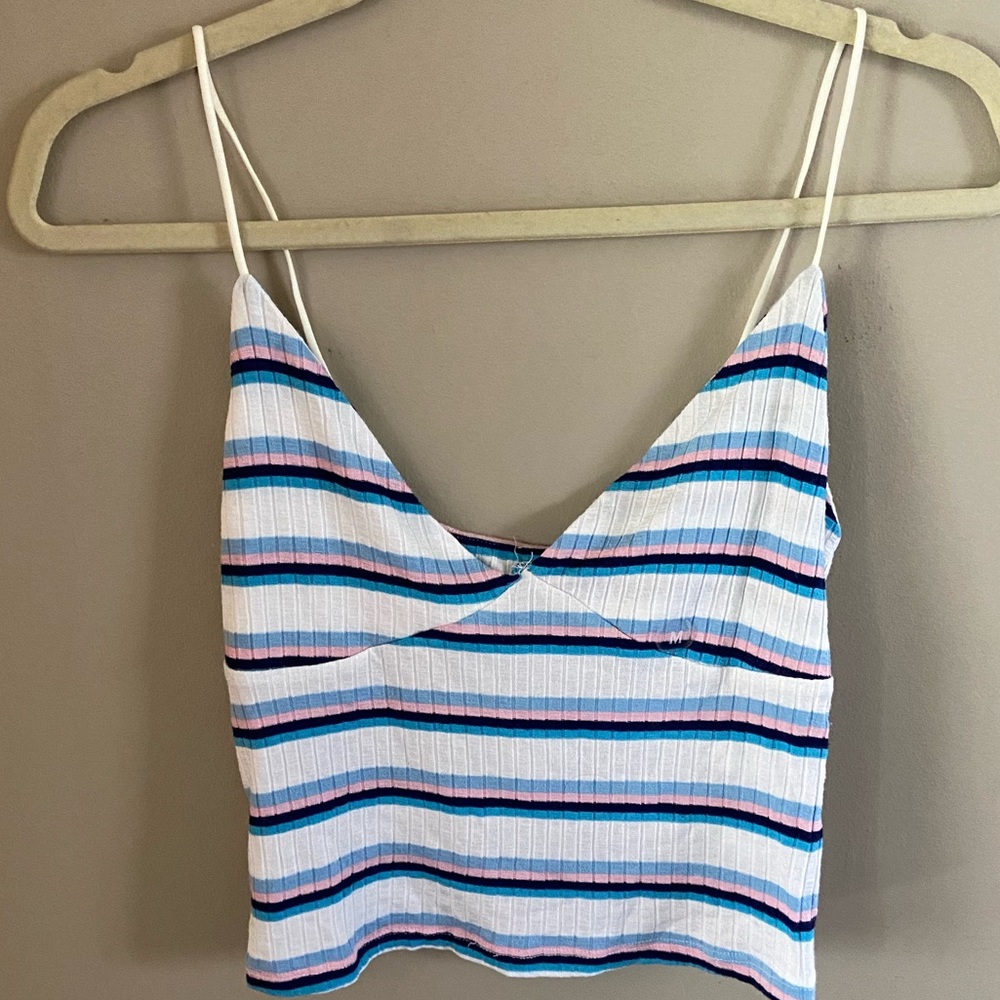 Stripped tank top